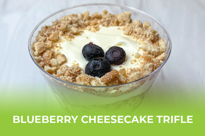 Blueberry Cheesecake Trifle